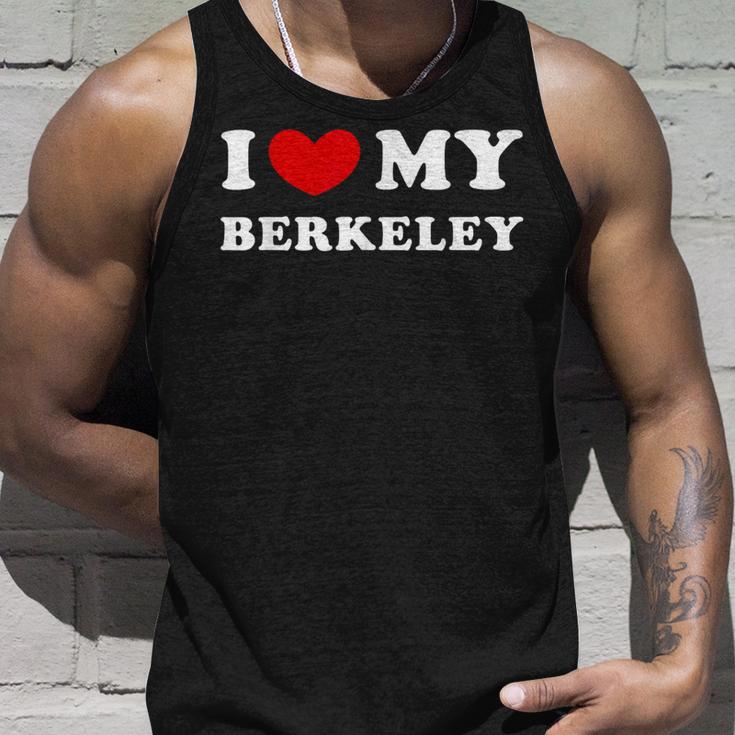 I Love My Berkeley アイ・ラブ・マイ・バークレー タンクトップ 彼への贈り物