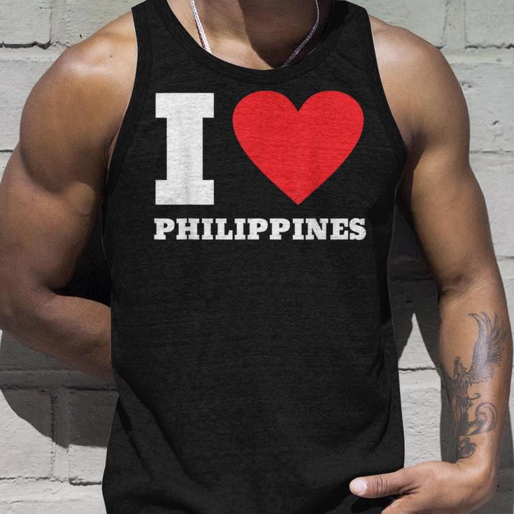 I Love Philippines I Heart Philippines 家族旅行 タンクトップ 彼への贈り物