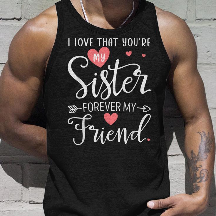I Love That You're Myister Always Myis Forever My Friend タンクトップ 彼への贈り物