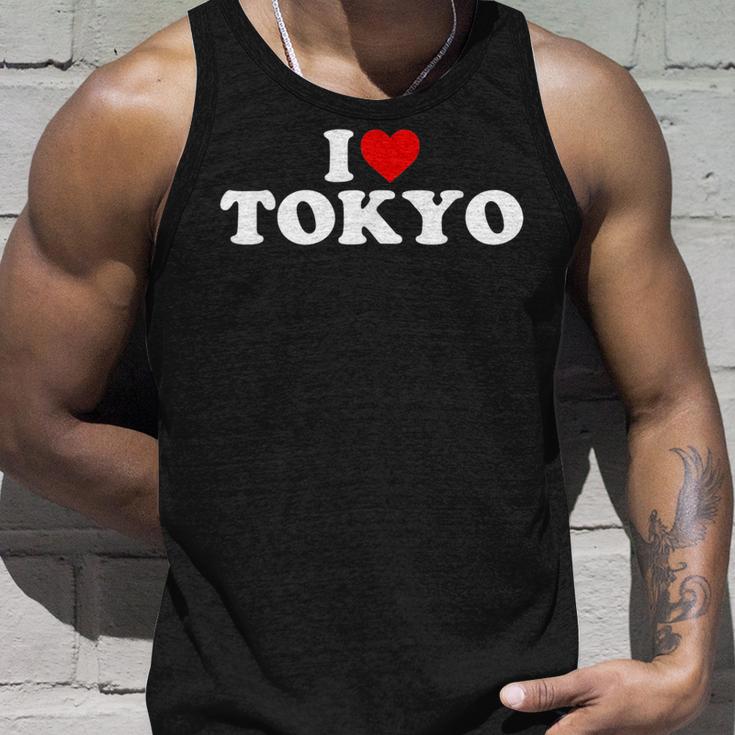 I Love Tokyo ハート タンクトップ 彼への贈り物