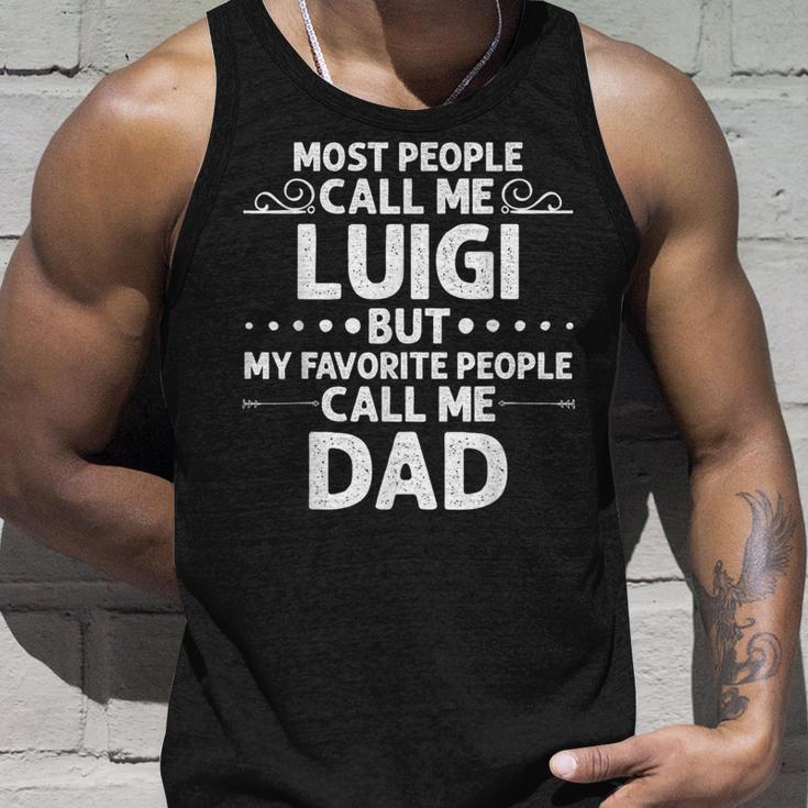 Luigi Nome Regalo Divertente Per La Festa Del Papà Canotta Regalos para él