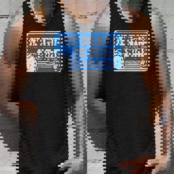 My Grass Is Blueintage Bluegrass タンクトップ 彼への贈り物