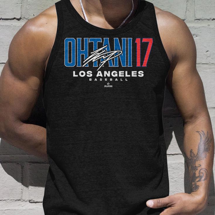 Name Number Cityhohei Ohtani 17 Los Angeles Baseball Mlbpa タンクトップ 彼への贈り物