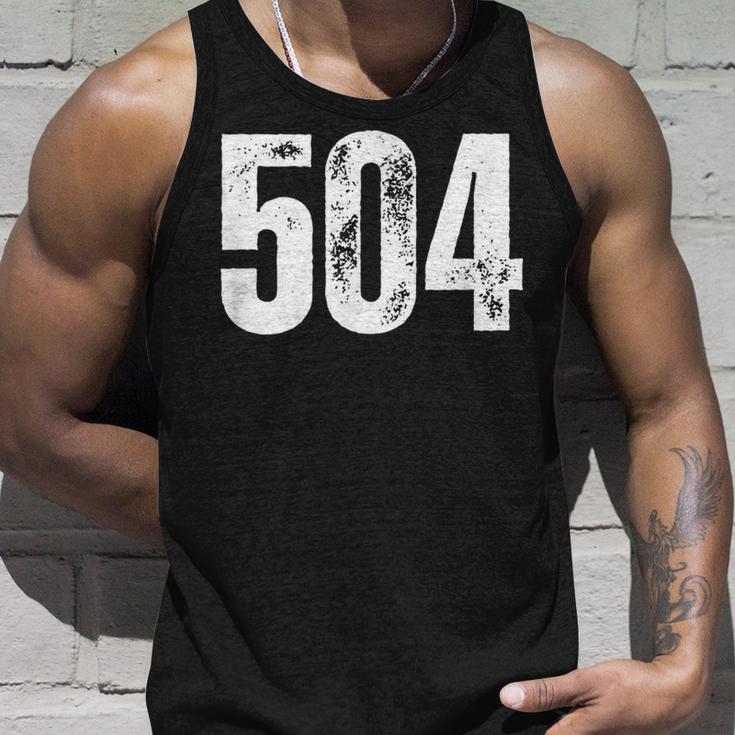 New Orleans 504 Area Code タンクトップ 彼への贈り物