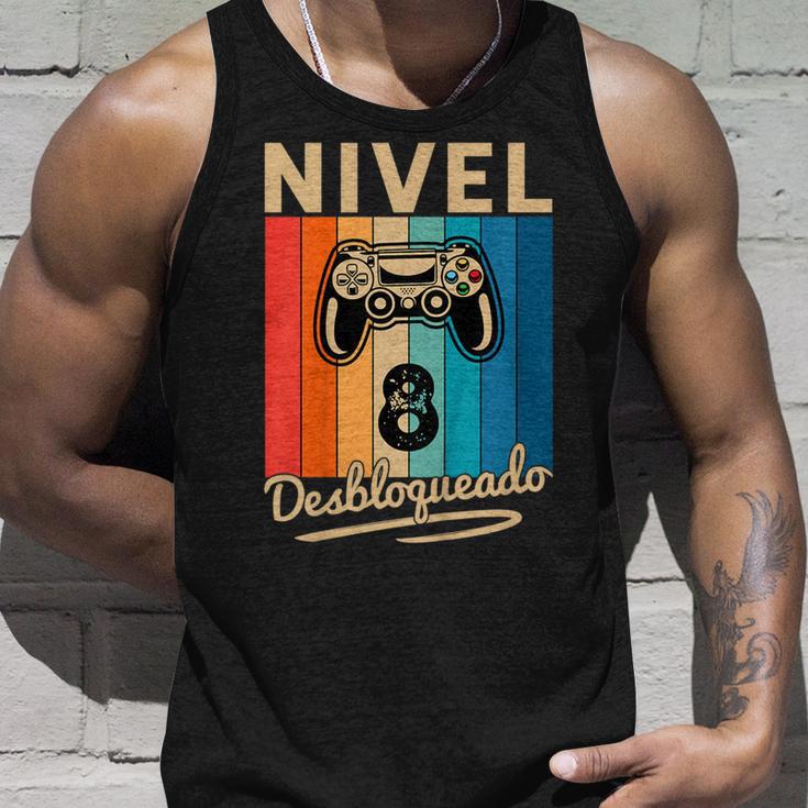 Niños Nivel 8 Años Regalo Cumpleañosideojuegos Gamer Camiseta sin mangas Regalos para él