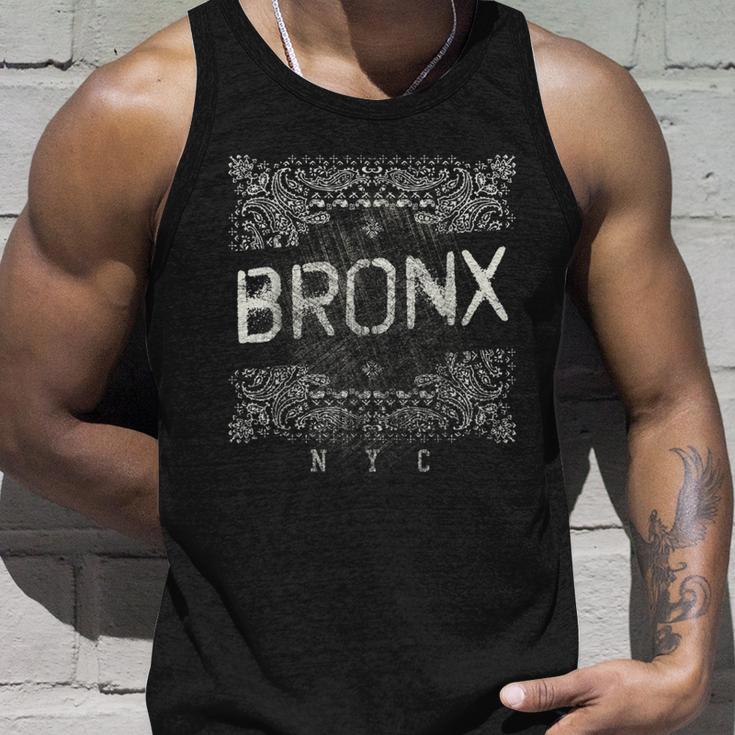 Nyc Bronx バンダナスタイル アンティーク調tシャツ タンクトップ 彼への贈り物