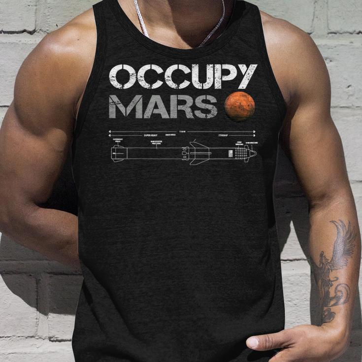 Occupy Mars ロケット タンクトップ 彼への贈り物