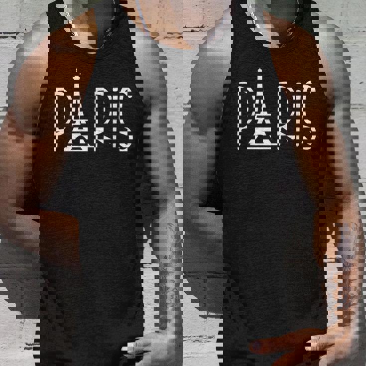 Paris Love France エッフェル塔tシャツ タンクトップ 彼への贈り物