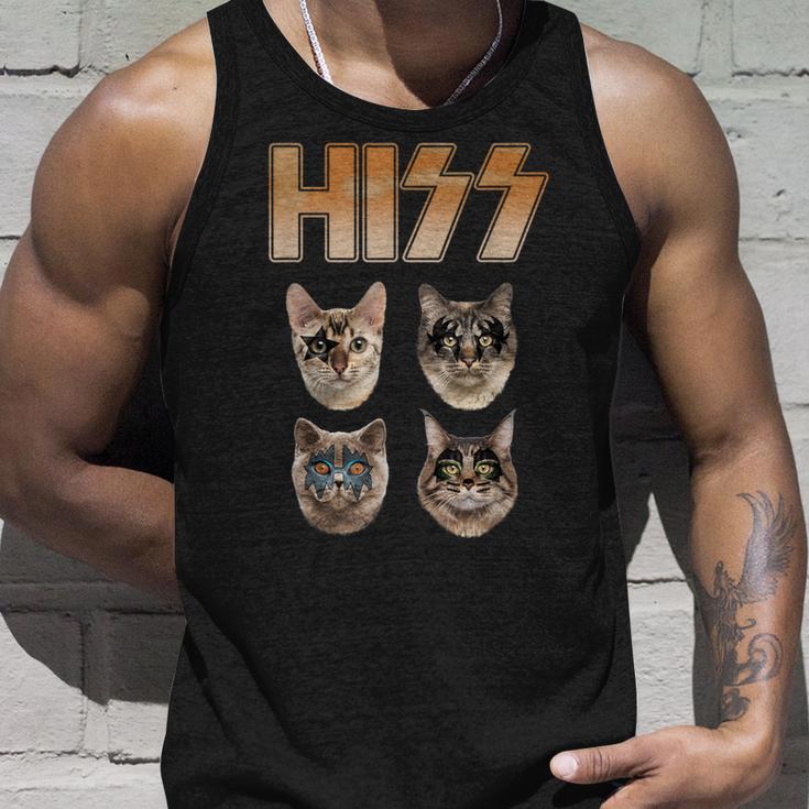 Hiss Rocktars 猫と子猫 タンクトップ 彼への贈り物