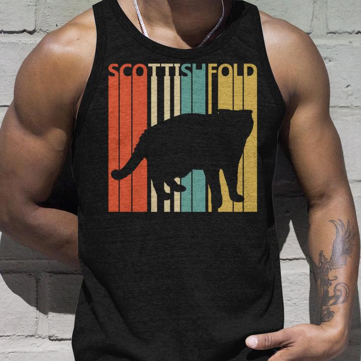 Scottish Fold スコティッシュフォールド ネコ 長袖tシャツ タンクトップ 彼への贈り物