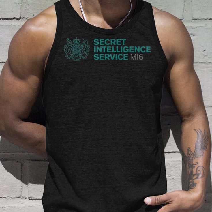 Secret Intelligenceerviceis Mi6 Uk スパイエージェンシー タンクトップ 彼への贈り物