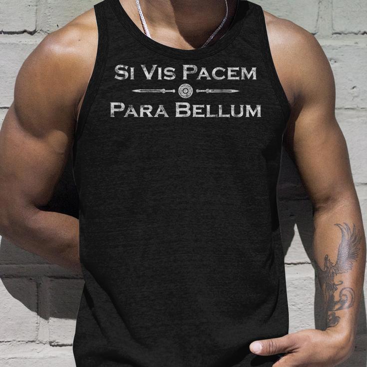 Siis Pacem Para Bellum ラテン語の言葉 タンクトップ 彼への贈り物