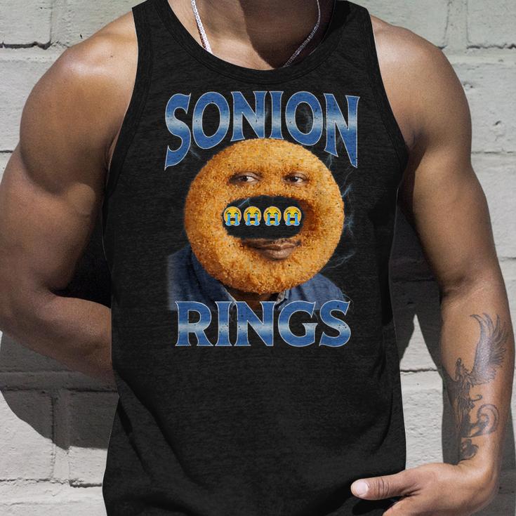 Sonion Ringson Onion Meme Bootlegスタイル タンクトップ 彼への贈り物