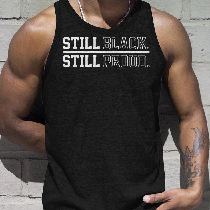 Still Proud African Power 民族権 引用デザイナー タンクトップ 彼への贈り物