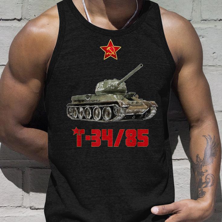 T-3485 ロシア中戦車 第二次世界大戦 ソビエト ロシア軍 タンクトップ 彼への贈り物