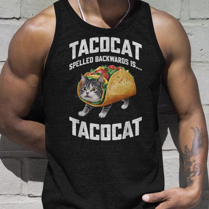 Tacocatpelled Backward Is Tacocat シャツ タコキャット好き タンクトップ 彼への贈り物