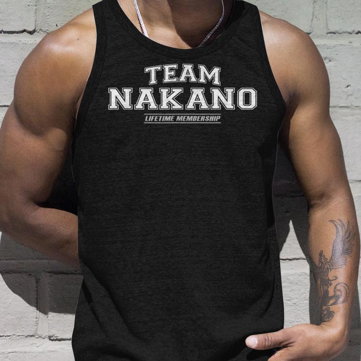 Team Nakano タンクトップ 彼への贈り物