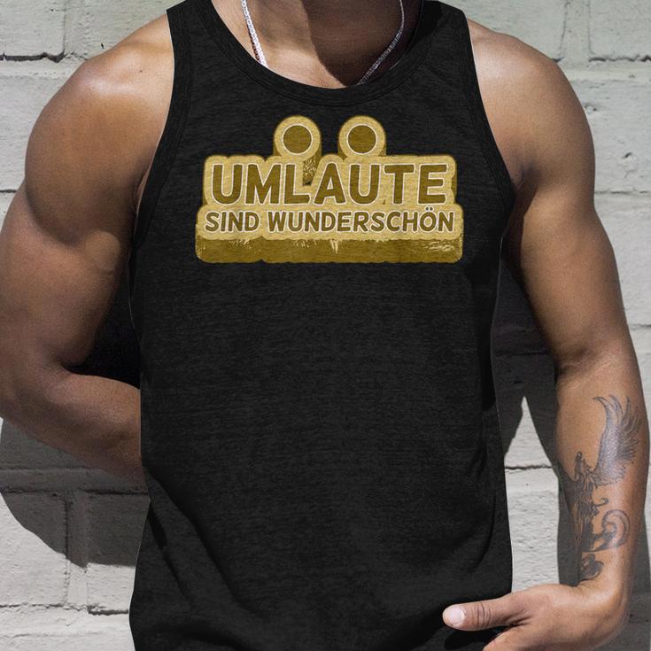 Umlautes Are Beautiful Umlautesドイツ語 タンクトップ 彼への贈り物