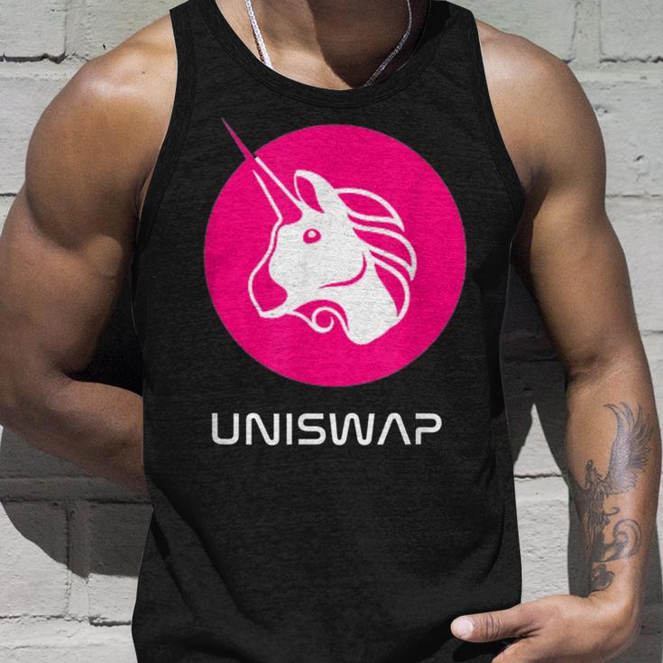 Uniswap Dex、Crypto Defi、分散型アプリケーション交換 タンクトップ 彼への贈り物