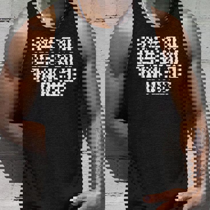 Vance Idiot Have You Evenaid Thank You OnceArcasm タンクトップ 彼への贈り物