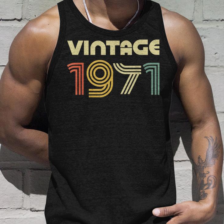 Vintage 1971 50Th Birthday タンクトップ 彼への贈り物
