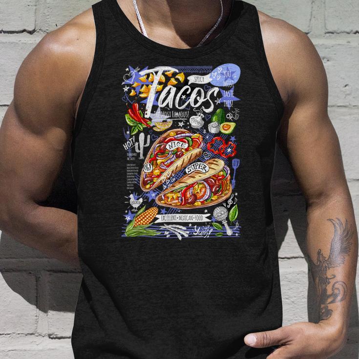 Ways To My Heart Cool Mexican Tacos Menuhortleeve タンクトップ 彼への贈り物