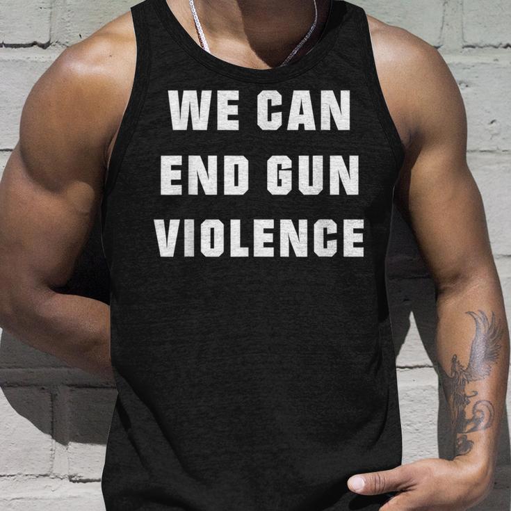 We Can End Guniolence アンチガンプロテストtシャツ 十分なシャツ タンクトップ 彼への贈り物