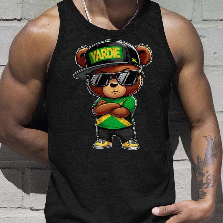 Yardie ジャマイカ ベア ジャマイカ国旗 ジャマイカの服 長袖tシャツ タンクトップ 彼への贈り物