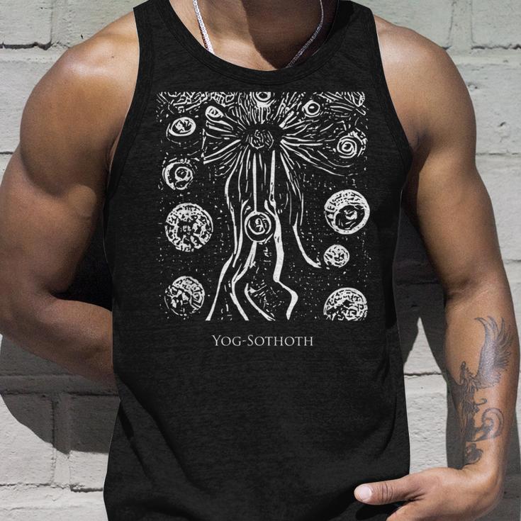 Yog-Sothoth Cosmic Horror Large Old Cthulhu Myth Hpl タンクトップ 彼への贈り物