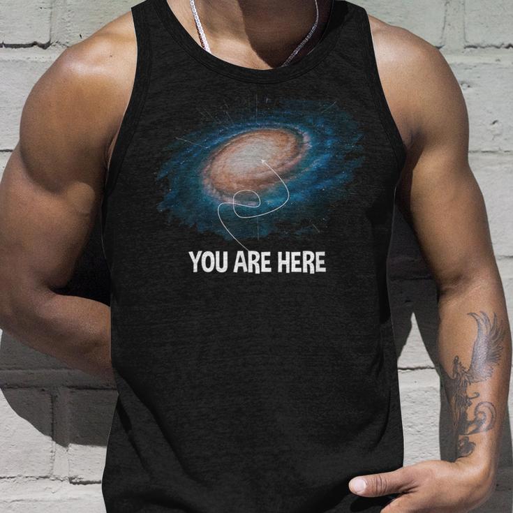 You Are Here 宇宙 銀河 天文学 タンクトップ 彼への贈り物
