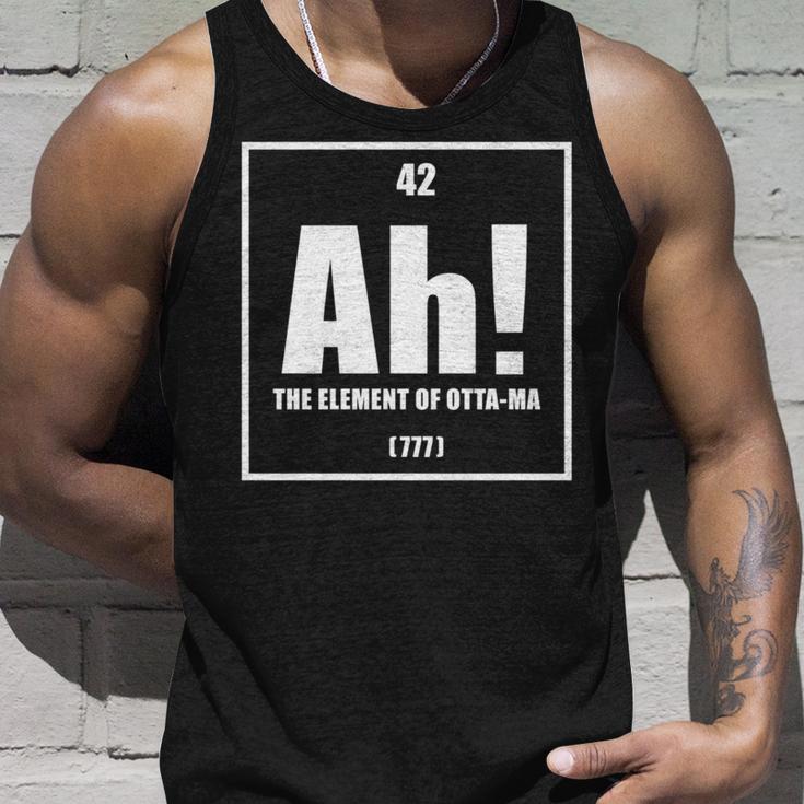 おったま Ah 元素デザイン おもしろ理系 サプライズ要素 42 ナンバー グラフィック 長袖tシャツ タンクトップ 彼への贈り物