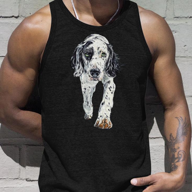 イングリッシュセッター 長袖tシャツ タンクトップ 彼への贈り物