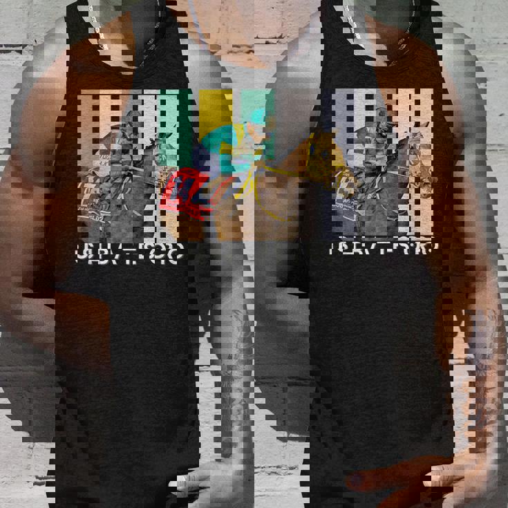 ウシュバテソロ 馬 競馬ファン デルマール サンタアニタ タンクトップ 彼への贈り物