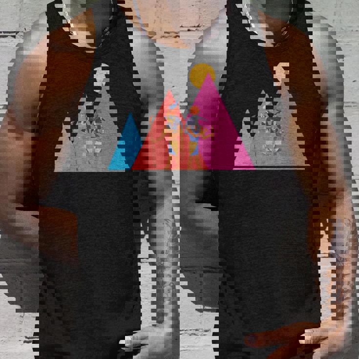 エジプトのピラミッド I エジプトの神々 考古学 エジプト 長袖tシャツ タンクトップ 彼への贈り物