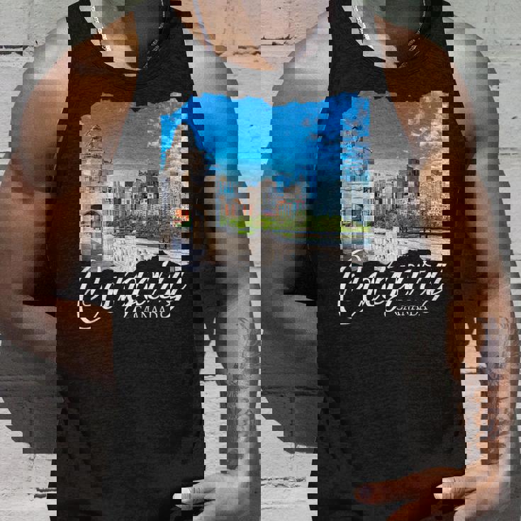 カナダのお土産カルガリー タンクトップ 彼への贈り物