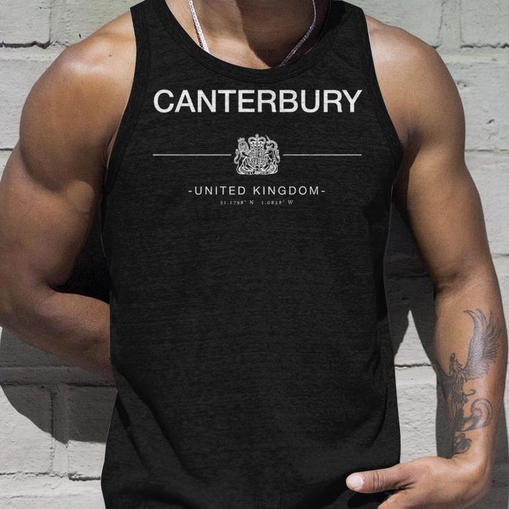カンタベリー Uk カンタベリー ホーム イングランド イギリス 長袖tシャツ タンクトップ 彼への贈り物