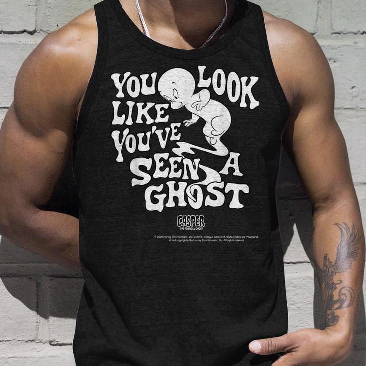 キャスパー映画グッズ You Look Like Ghost タンクトップ 彼への贈り物