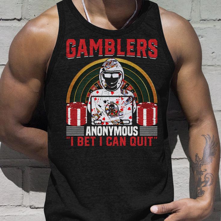 ギャンブラーズアノニマス、きっとやめられる 長袖tシャツ タンクトップ 彼への贈り物