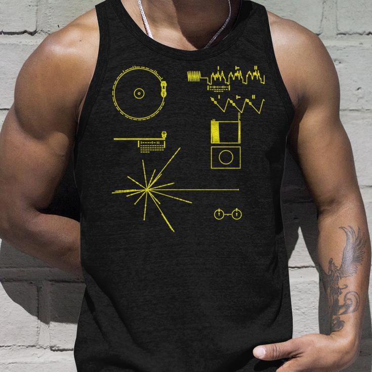 クラシック Nasa ボイジャー ゴールデンレコード 長袖tシャツ タンクトップ 彼への贈り物