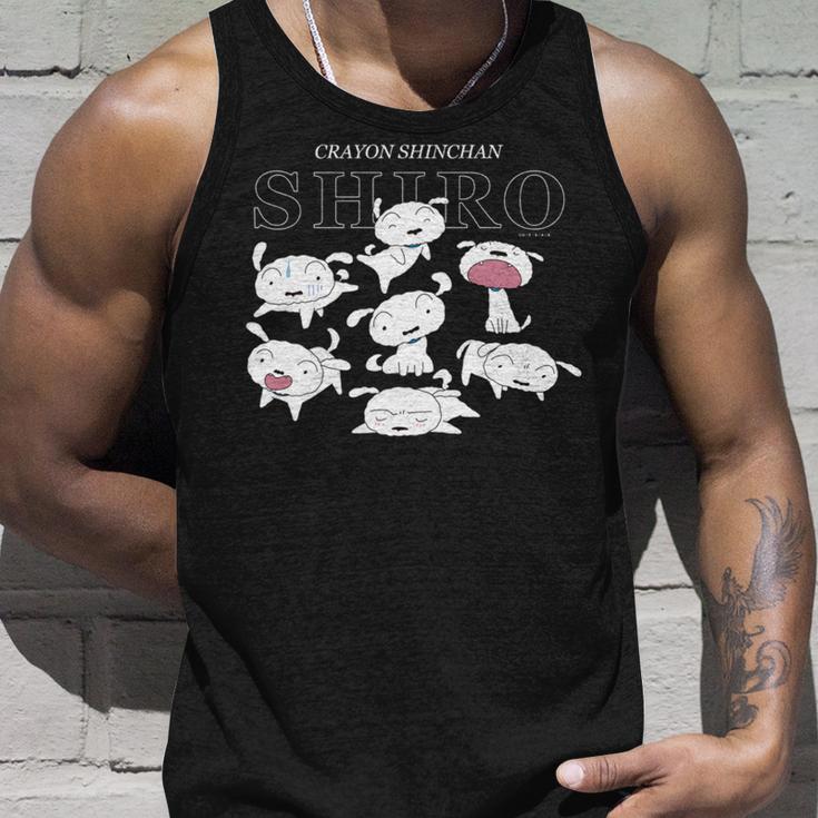 クレヨンしんちゃん いろいろシロ 長袖tシャツ タンクトップ 彼への贈り物