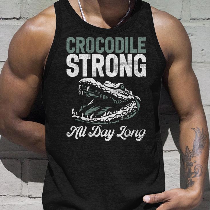 クロコダイル ストロング オールデイ ロング クロコダイル 長袖tシャツ タンクトップ 彼への贈り物