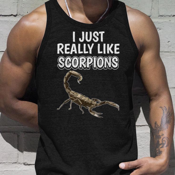 サソリの名言 I Just Really Likecorpions 洋服のサソリ タンクトップ 彼への贈り物
