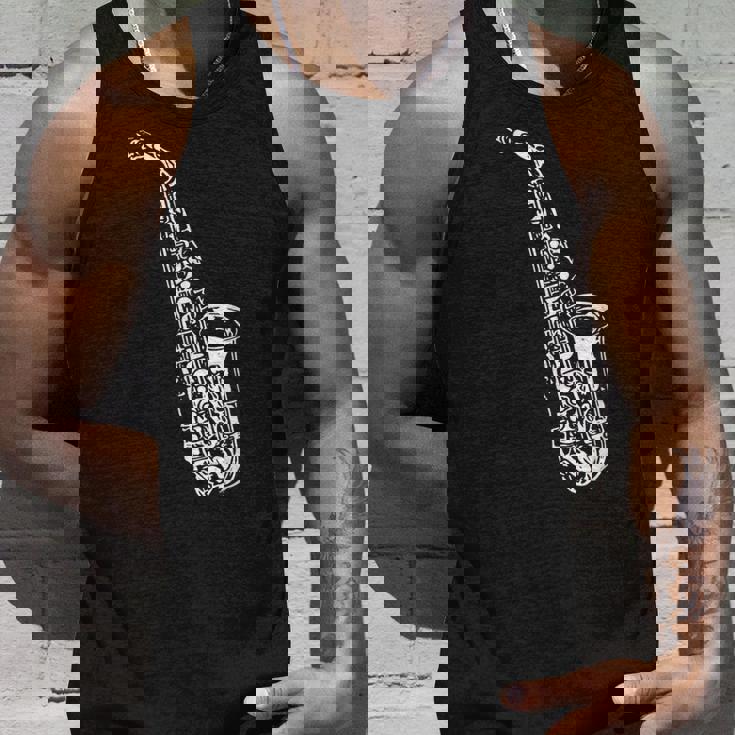 サックス サックス奏者 ミュージシャン サックス奏者 楽器 タンクトップ 彼への贈り物