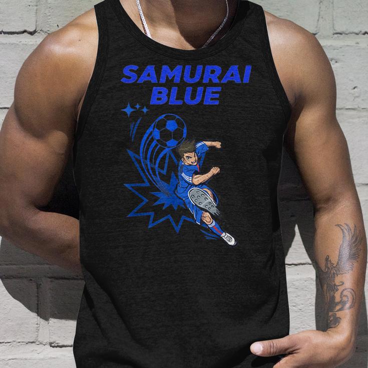 サムライブルーamurai Blue サッカー代表 漫画アニメ タンクトップ 彼への贈り物
