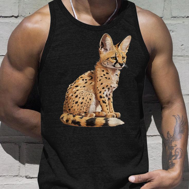 サーバル アニマル サーバルズ アフリカン ワイルドキャット サーバルキャット ワイルドキャット タンクトップ 彼への贈り物