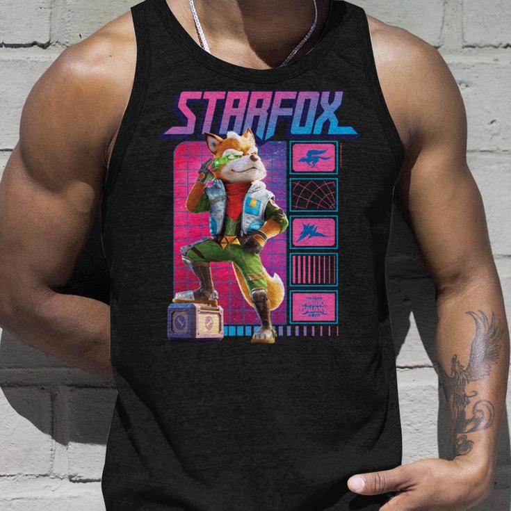 ザ・スーパーマリオギャラクシー・ムービー Fox Mccloud Retro Hero 長袖tシャツ タンクトップ 彼への贈り物