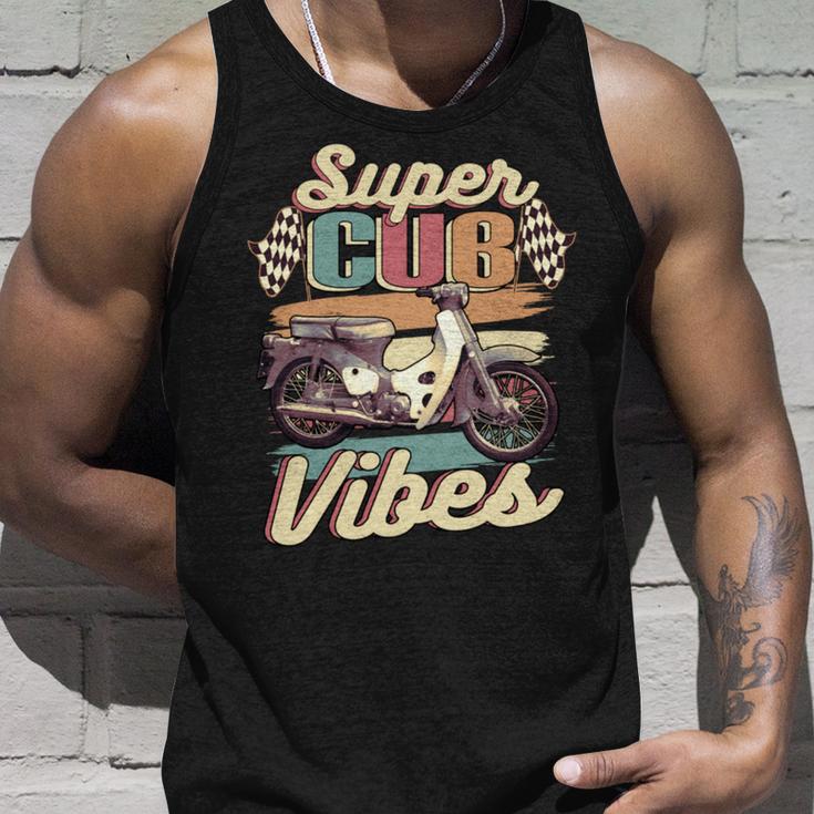 スーパーカブ C100 原付バイク ヴィンテージ バイブ レトロジャパン 長袖tシャツ タンクトップ 彼への贈り物