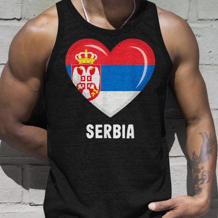セルビア国旗シャツ タンクトップ 彼への贈り物