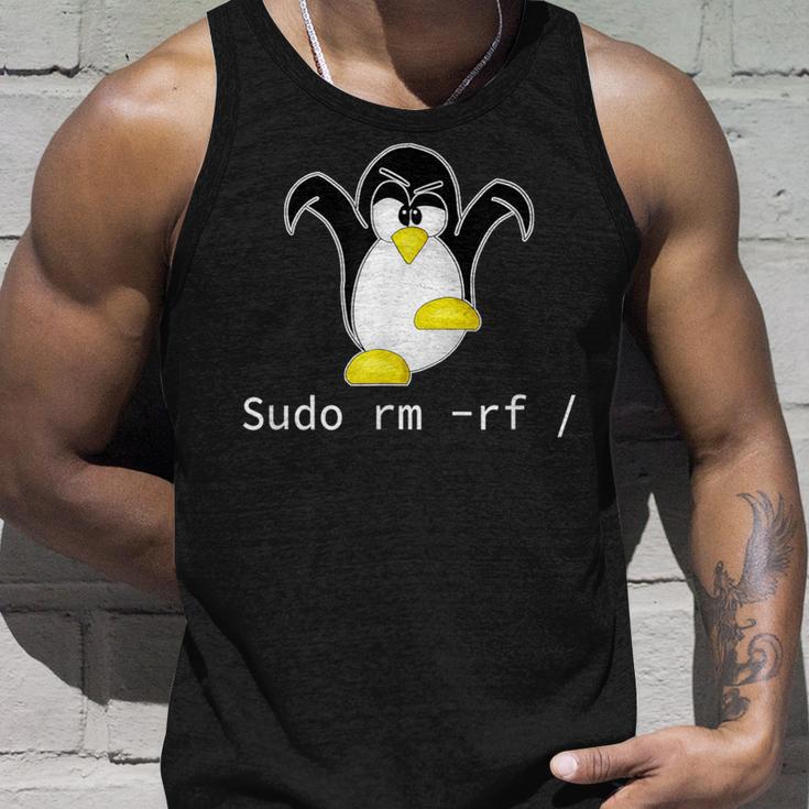 タックスlinuxペンギン須藤rm Rfコンピュータフリークハッカー タンクトップ 彼への贈り物