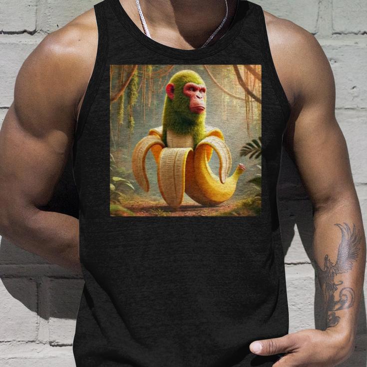 チンパンジーニ バナニーニ 長袖tシャツ タンクトップ 彼への贈り物